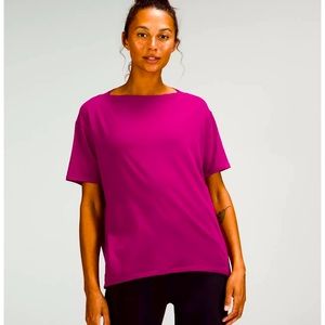 Lululemon Back in Action Short Sleeve Top